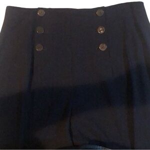 Country Road size 12 navy blue high waist wide leg dress pants